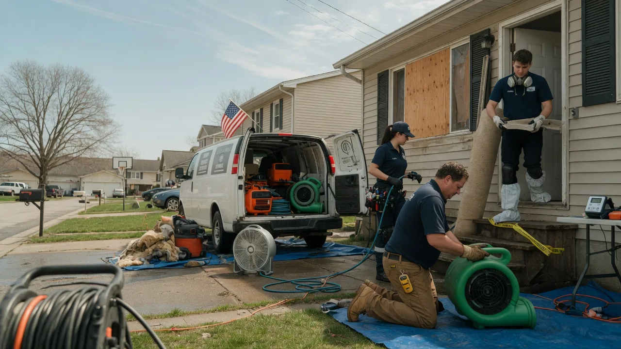 Water Damage Restoration in Monessen, PA near me